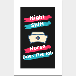 Night Shift Nurse Rules Posters and Art